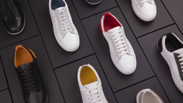 genuine leather sneakers shoes for men's fashions