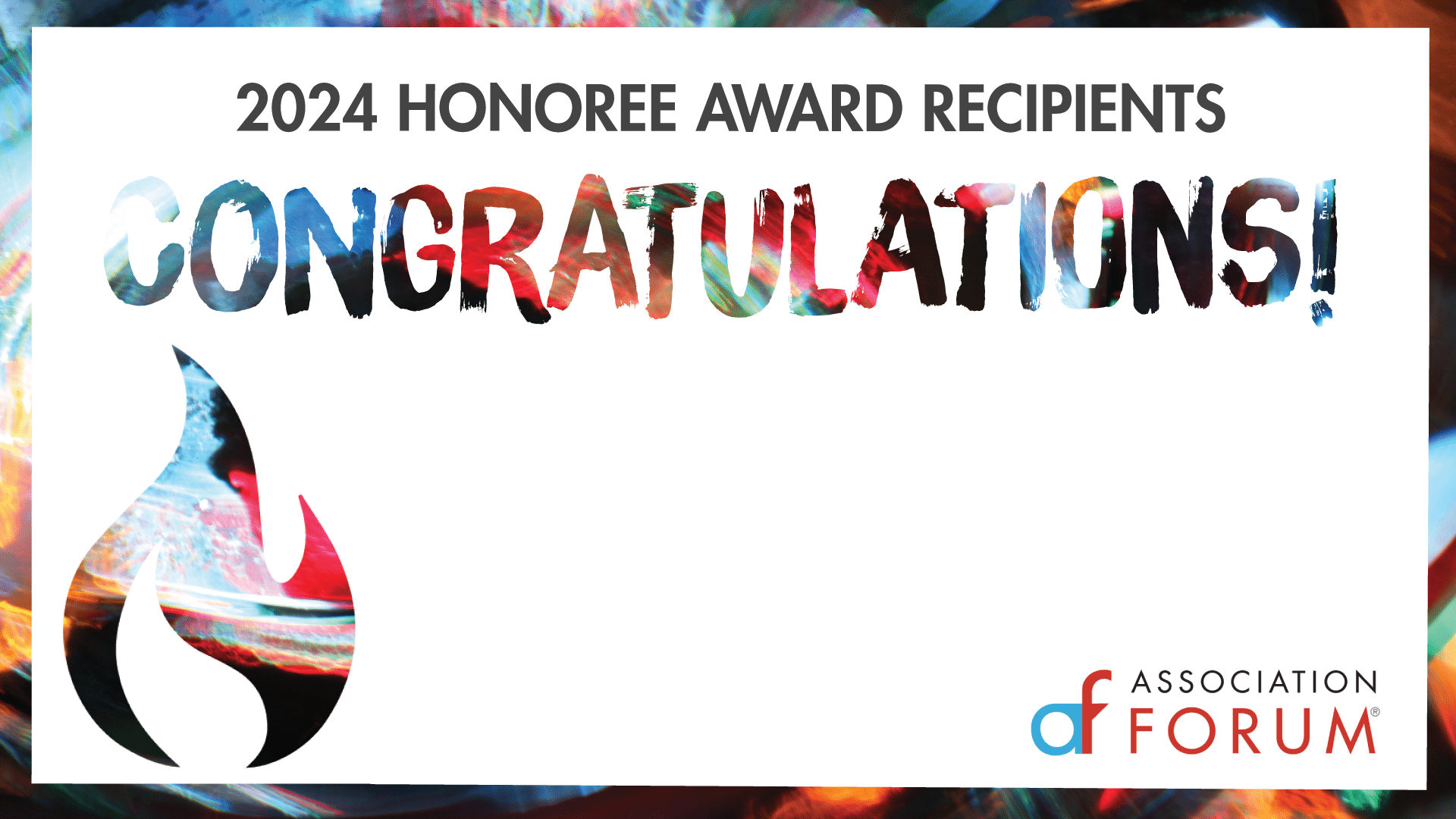 Association forum announces 2024 honors award recipients